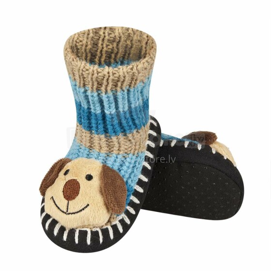 Soxo Infant slippers Art.69060-3  Детские носочки-мокасины (Тапочки-игрушки)