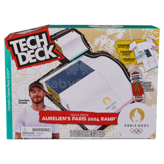 TECH DECK Olympics X-connect Rotaļu komplekts Skeitparka būvniecība