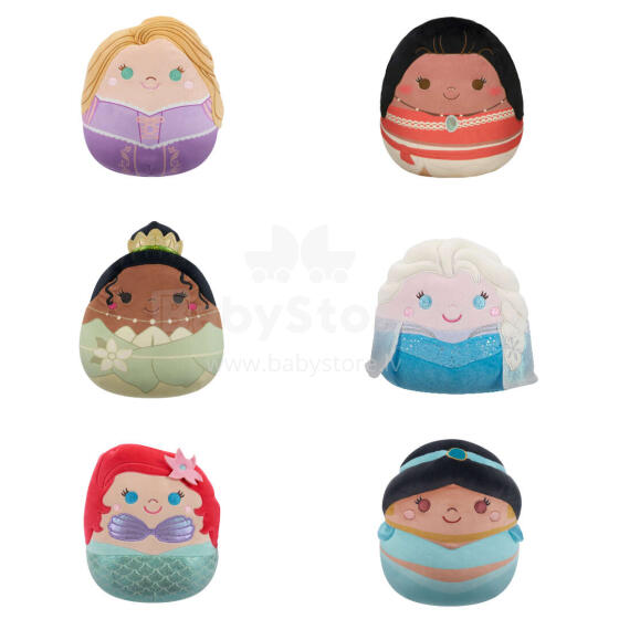SQUISHMALLOWS DISNEY PRINCESS Plush toy, 20 cm
