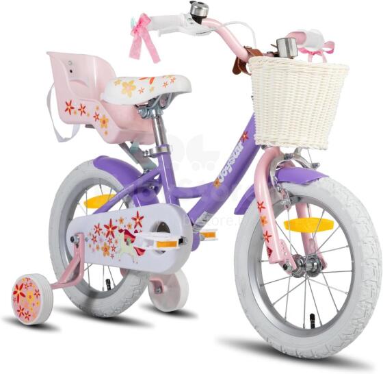 Joystar Kids Bike Wheels Collas 12'  Art.17843 Violet  Bērnu divritenis (velosipēds) ar palīgriteņiem