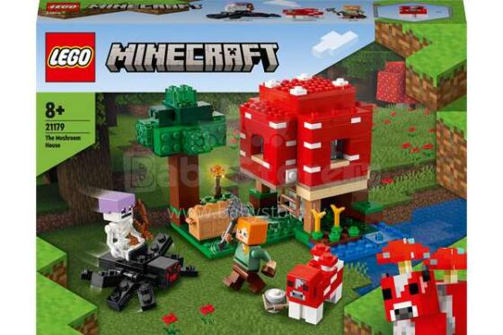 LEGO® Minecraft™ komplekts "Māja-sēne", Art. 21179