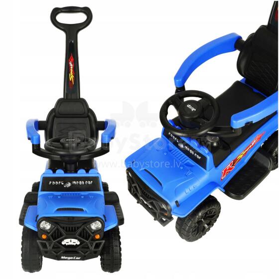 Bebe Basic Kid's Step Car with Parent Handle Art.179725 Детская машинка-толкалка со звуковыми и световыми эффектами
