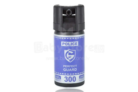 Piparu gāze POLICIJAS PERFECT GUARD 300 - 40 ml. mākonis (PG.300)
