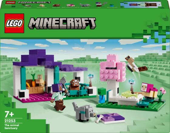 LEGO® Minecraft™ komplekts "Dzīvnieku rezervāts", Art. 21253