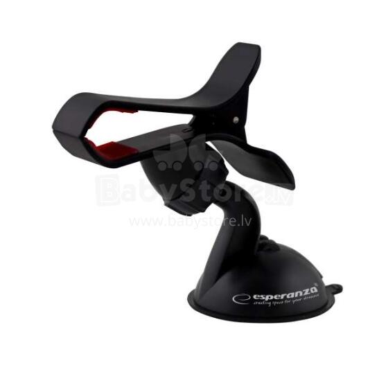 ESPERANZA UNIVERSAL CAR SMARTPHONE HOLDER CROCODILE BLACK