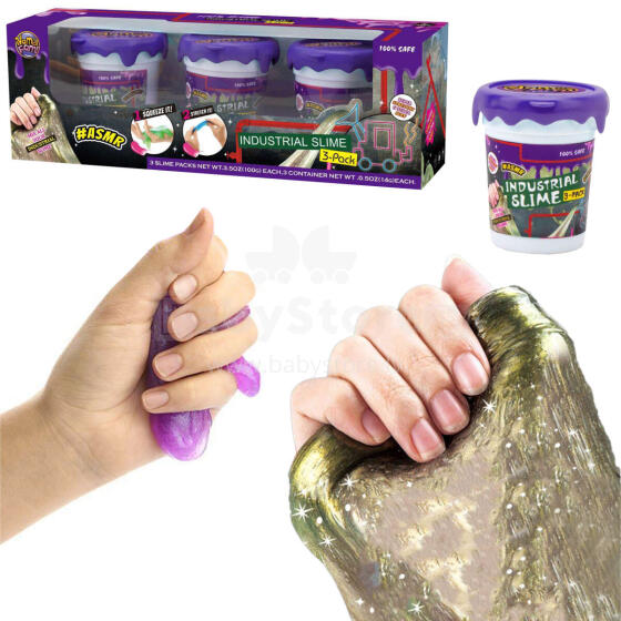 I-Toys Slime Art.A-0915 Komplekt ar slaimiem 3x100g