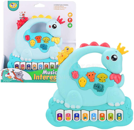 PIANINKO DINOZAUR NA BATERIE