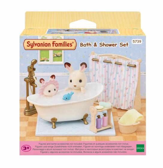 Sylvanian Families Art.5739 Rotaļu komplekts Vanna un duša