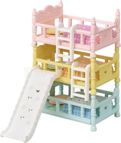 Sylvanian Families Art.5741  Rotaļu komplekts Daudzstāvu gultas