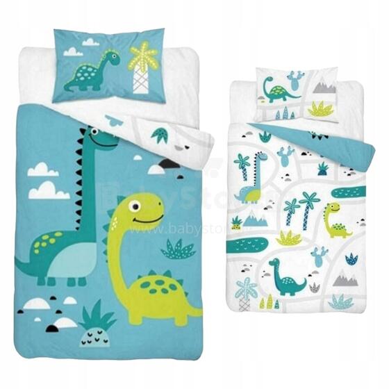 Belisima Dinosaur Art.POŚ000947 Комплект постельного белья  из 2-х частей (40x60/90х120м)
