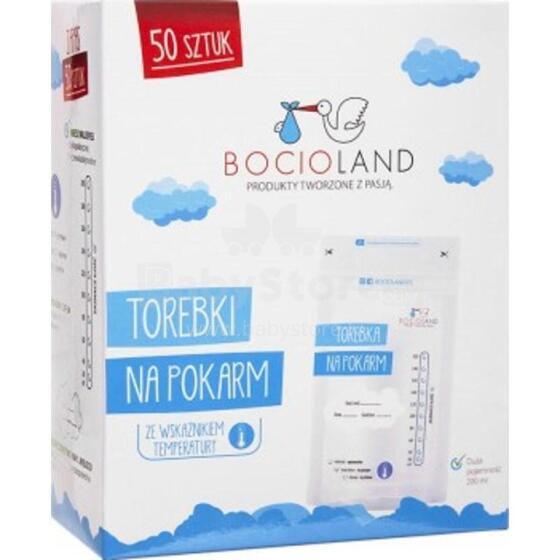 Bocialand Art.BOCA-080 Пакеты для сбора и хранения грудного молока,200мл