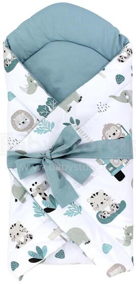 TupTam Unisex Baby Swaddling Blanket Art.184809  Хлопковый конвертик одеялко для выписки (для новорождённого) 70х70 см