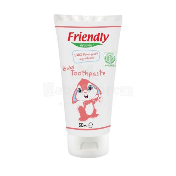 Friendly Organic Toothpaste Art.FR1727 Органическая зубная паста со вкусом малины 50 мл