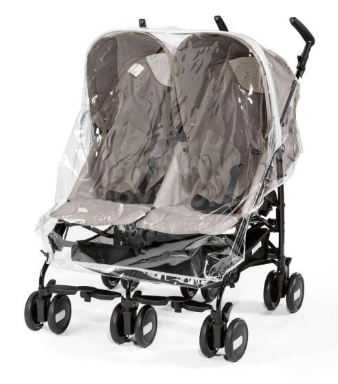 Peg Perego '21 Rain Cover All Aria Twin Art.IABELV0015  Дождевик для коляски