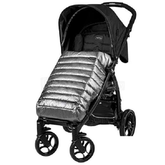 Peg Perego '21 Footmuff Pliko Mini Art.IKAC0004 Grey  Чехол для ног на прогулочную коляску