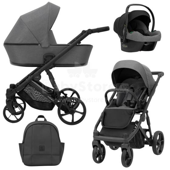 Kunert Arizo Art.AR-02 Graphite Universālie rati 3 in1