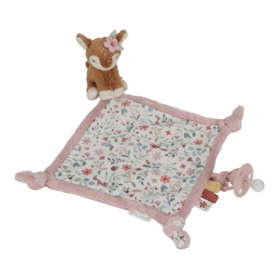 Little Dutch Cuddle Cloth Garden Art.9027  Мягкая погремушка из хлопка (100% натуральная)