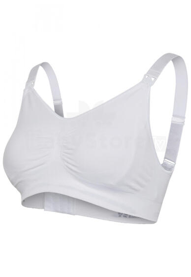 CARRIWELL barošanas krūšturi White M 3301