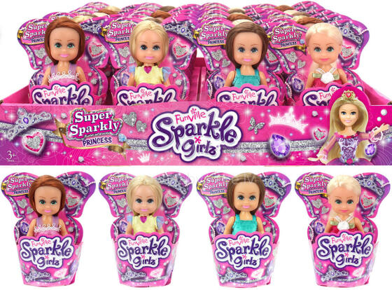 SPARKLE GIRLZ lelle princese keksiņā, ar figūriņu, asst, 24633