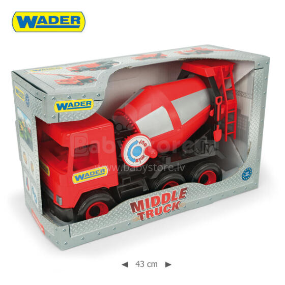 WADER truck Concrete mixer, 32114