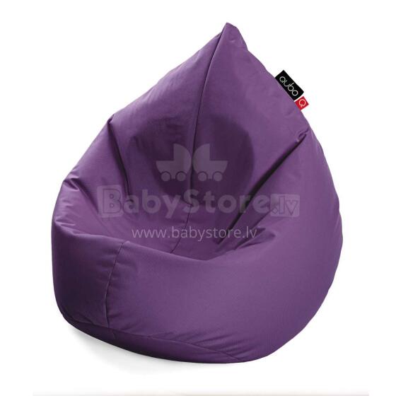 Qubo™ Drizzle Drop Plum Pop Art.19595 Sēžammaiss Puffs, Mīkstais bean bags