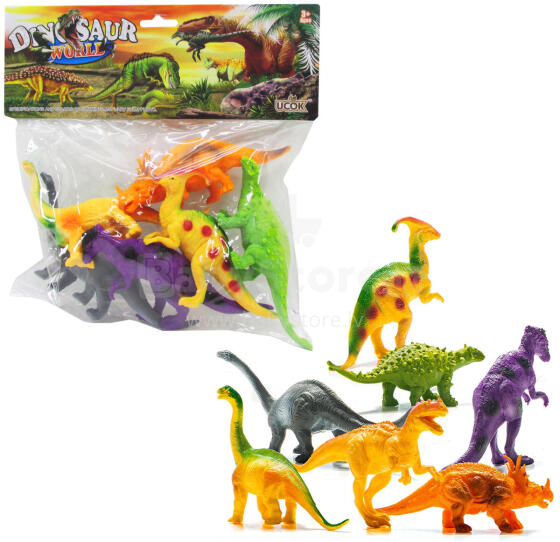 DINOZAURY 6 SZTUK