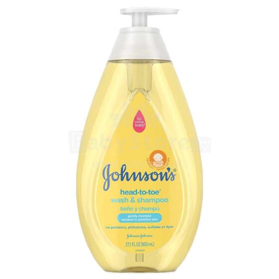 Johnsons Baby Top-To-Toe Wash Gel Art.19755   Dušas želeja  500ml
