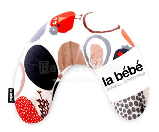 La Bebe™ Mimi Nursing Cotton Pillow Art.19787 Color circles Travel pillow, 19x46 cm