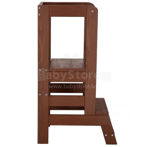Bērnu tornis, Platforma bērniem Springos KCH01 BROWN 90 cm