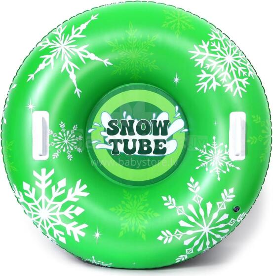 Kids World SnowTube Art.201274 Прочные надувные санки/подушка для катания по снегу с надежными ручками 91см