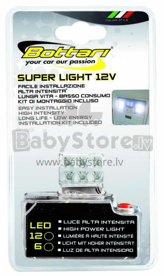 LED panel SUPER LIGHT, with 6 LEDs