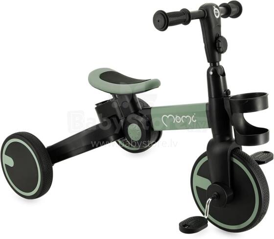 MoMi Filo 3-in-1 Tricycle Art.202894  A transformable children's tricycle with or without pedals, weighing up to 25 kg