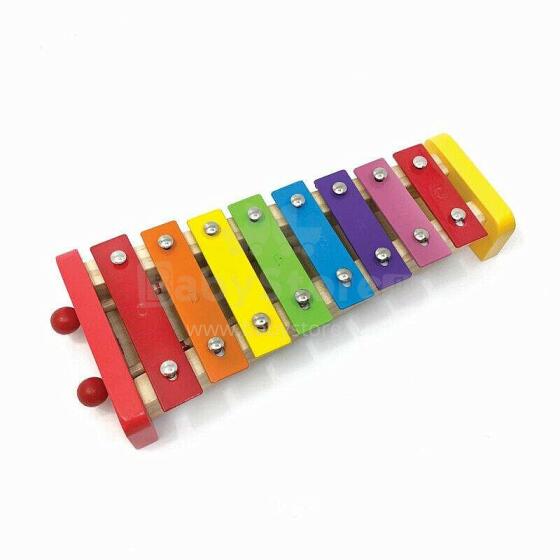 Svoora – Mūzikas instruments – Krāsains metalofons (8 notis)