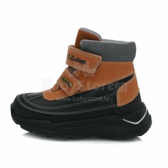 D.D.Step (DDStep)Art.AQUA-TEX F61-701L Зимние утепленные ботиночки из натуральной кожи, водостойкие (31-35)