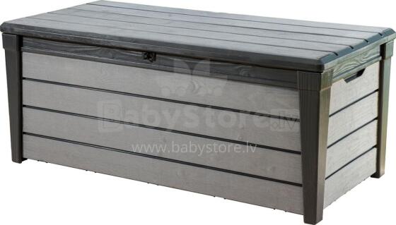 Uzglabāšanas kaste Brushwood Storage Box 454L pelēka