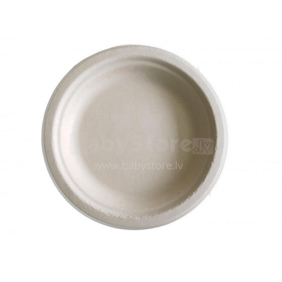 Kompostējamie cukurniedru šķīvji Go Green &Oslash;15cm 10gab./ 0,07kg