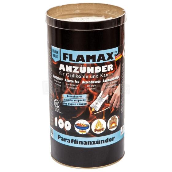 Paraffin ignition cubes in paper pack 100gb