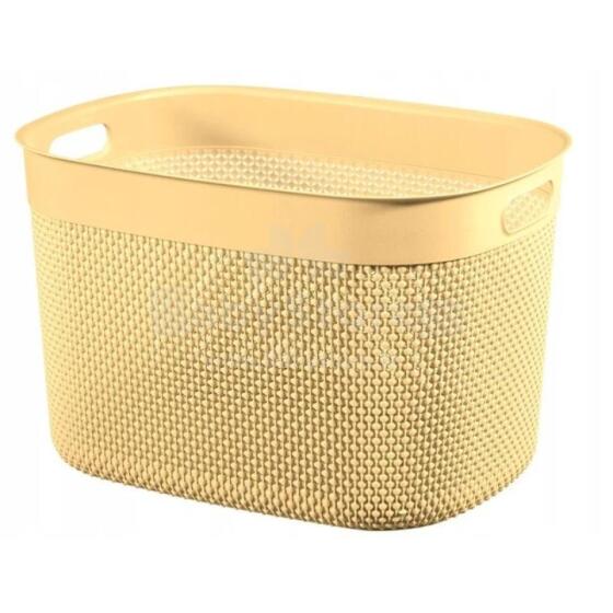 Корзина Filo XL 30L 44x33x27см желтая