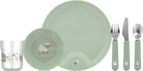 Little Dutch Dinner Set Art.108041065399 Little Farm Набор посуды