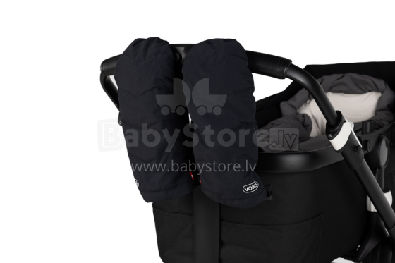 Voksi Art.11037716 Black Stroller mittens
