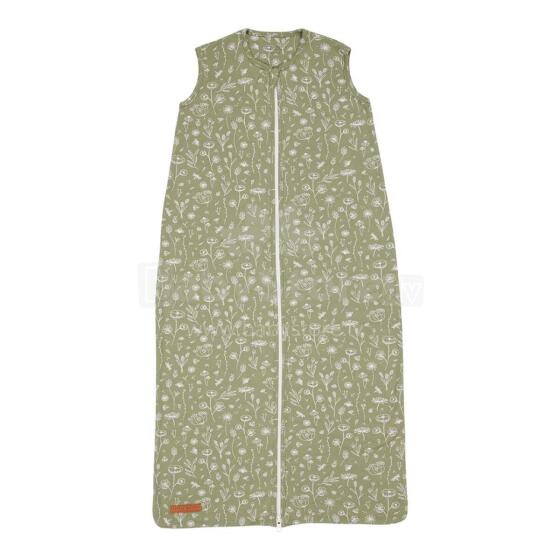 Little Dutch Sleeping Bag Art.TE11421011 Flower Olive спальный мешок без рукавов 90см