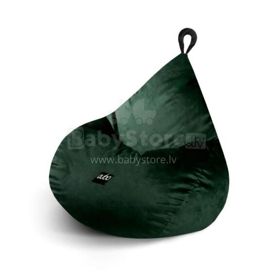 Qubo™ Tiny Drop Emerald Fresh Fit  Art.210251 Kids ergonomic chair pouf, soft & cute