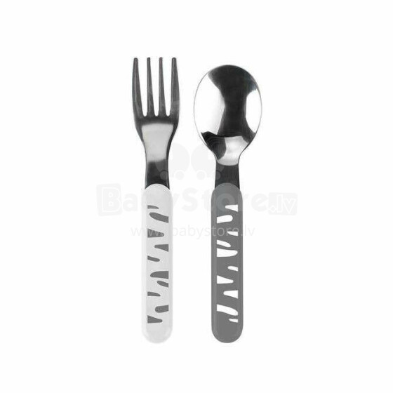 BabyOno 1065/01  High-grade steel spoon and fork