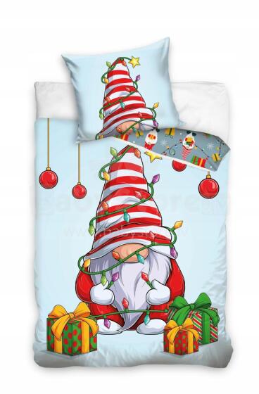 Carbotex Bedding Christmas Art.211268 Kokvilnas gūltas veļas komplekts 140x200/60x70cm