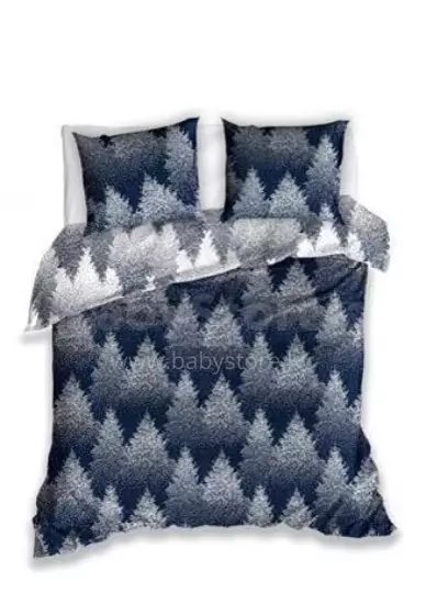 Carbotex Bedding Christmas Art.211269 Kokvilnas gūltas veļas komplekts 160x200/70x80cm