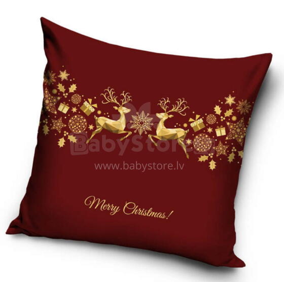 Carbotex Pillowcase Christmas Art.PNL215061B Dekoratīvs spilvena parvālks
