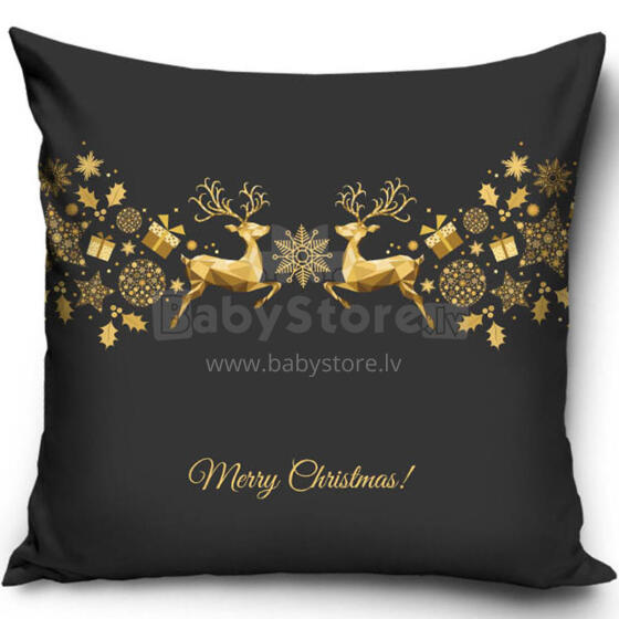 Carbotex Pillowcase Christmas Art.PNL215061D Dekoratīvs spilvena parvālks