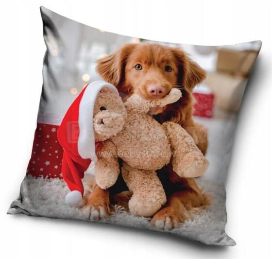 Carbotex Pillowcase Christmas Art.PNL241137 Dekoratīvs spilvena parvālks