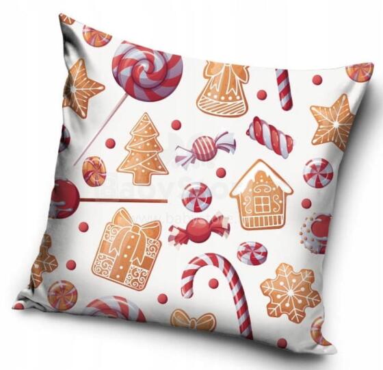 Carbotex Pillowcase Christmas Art.PNL248012 Dekoratīvs spilvena parvālks