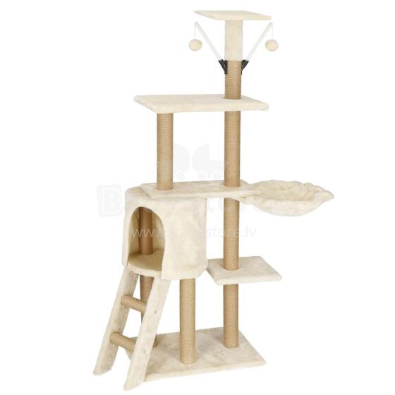 Kaķu koks ar māju Springos PA1041 136 cm